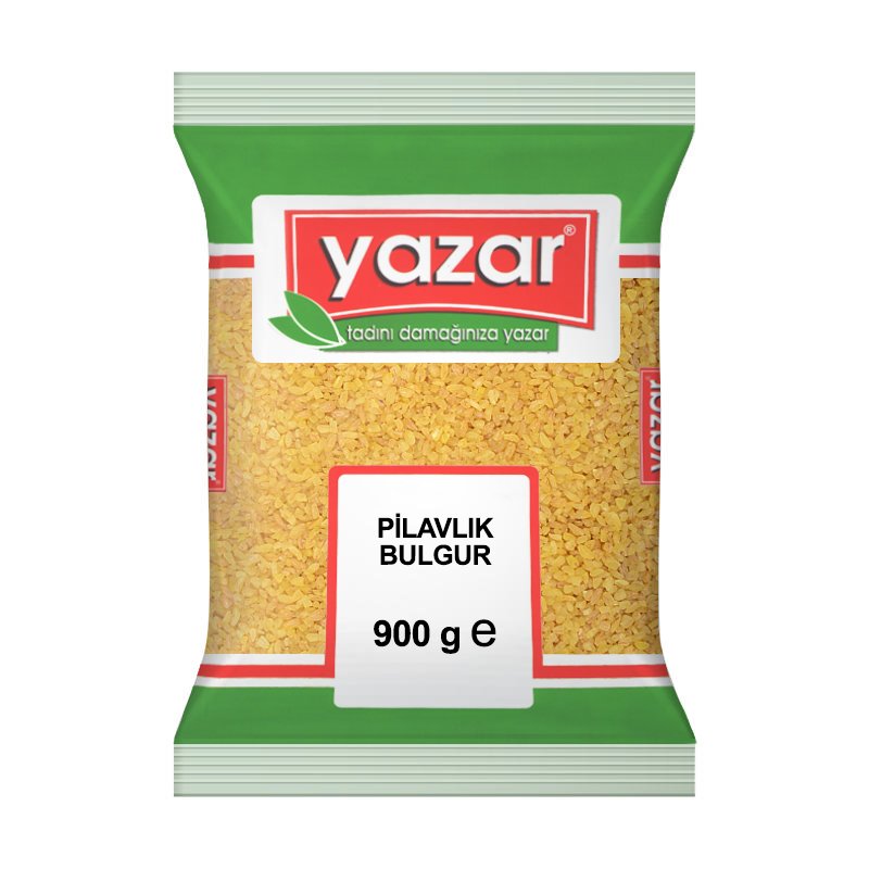 Yazar Pilavlık Bulgur 900 Gr x 4 Paket